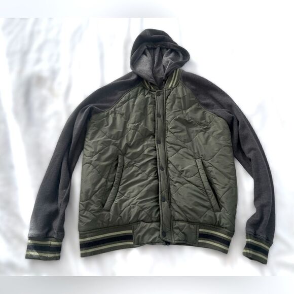 Hurley Hooded Winter Ski Jacket Coat Size L - Picture 6 of 13